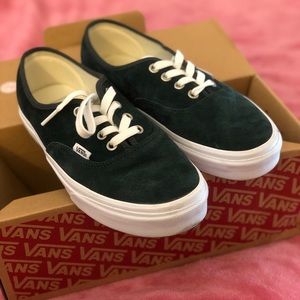 Vans Authentic Pig Suede Forest Green